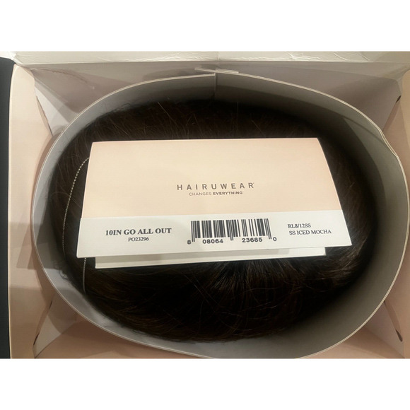 Revlon Hair Topper Wig – RLB12SS Iced Mocha – New in Box – $130 Retail - Picture 1 of 10